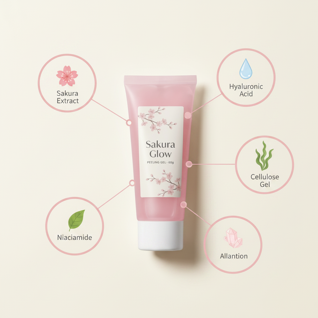 Sakura Cherry Blossom Peeling Gel